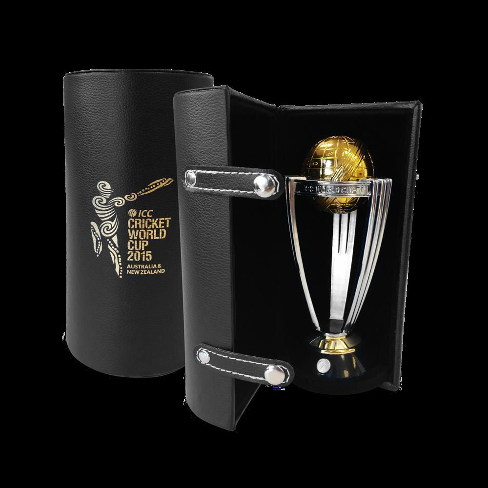 ICC Cricket World Cup Replica Trophy In Leather Display Case Cricket icc-cricket-world-cup-replica-trophy-in-leather-display-case-cricket